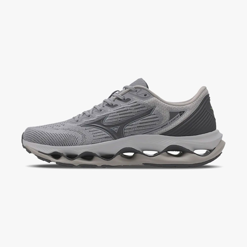 Tênis Mizuno Wave Legend 4 Feminino Cinza 2