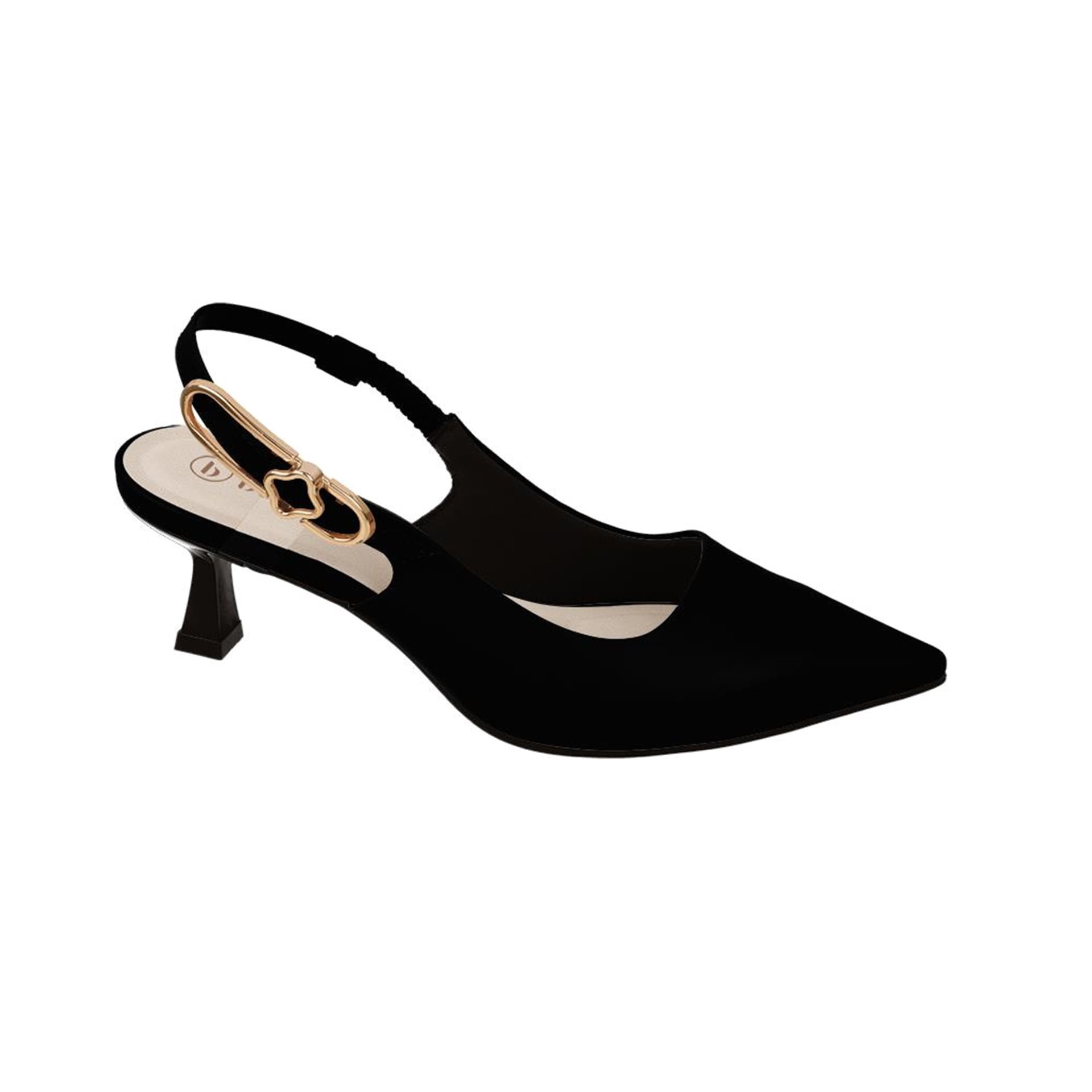 Scarpin Verniz com Fechamento em Fivela