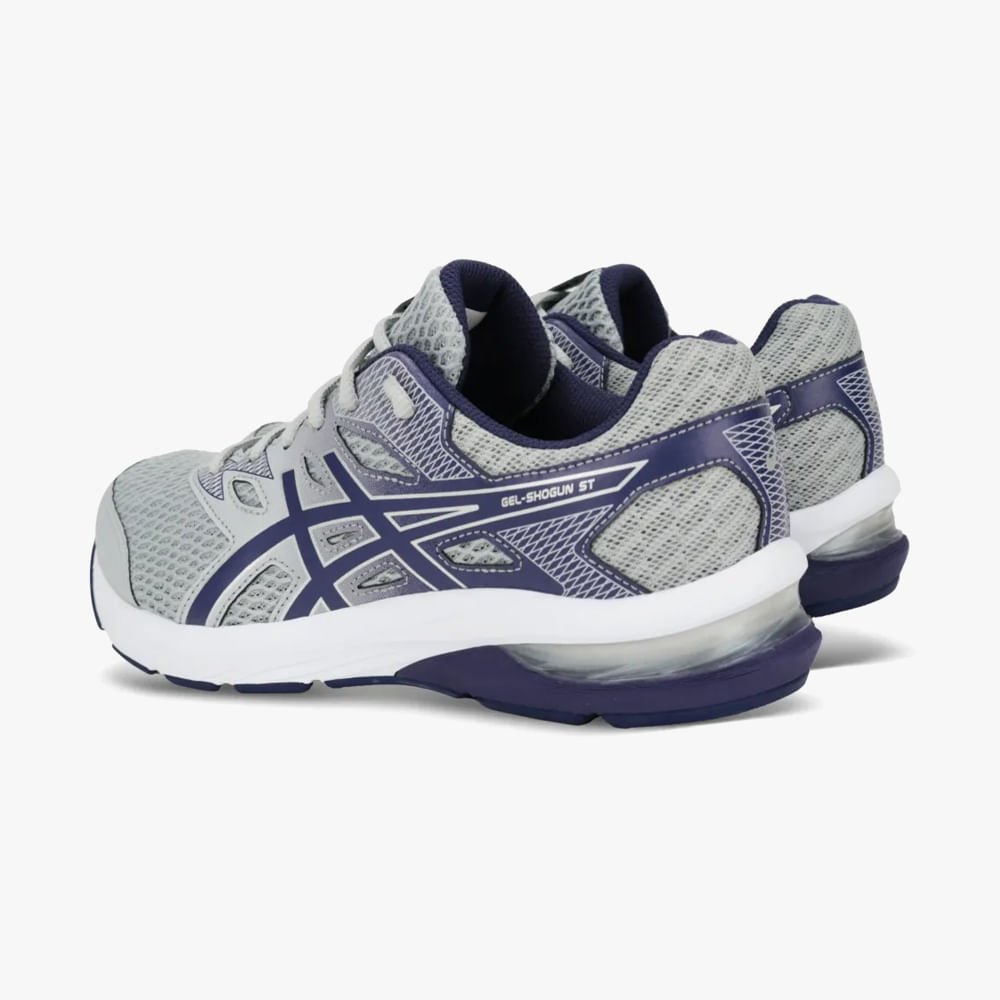 Tênis Asics Gel Shogun St Feminino Cinza 4