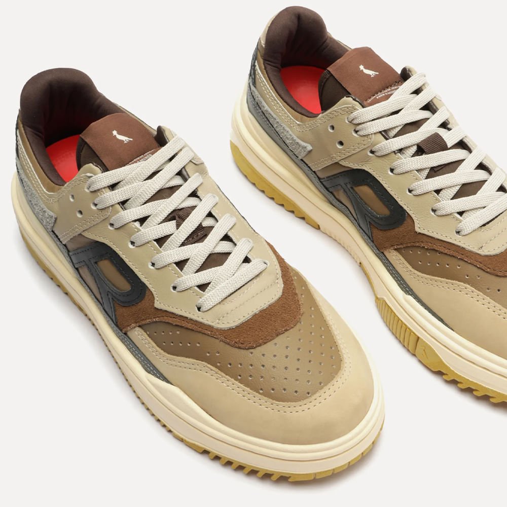 Tênis Casual R-Broox Marrom 3