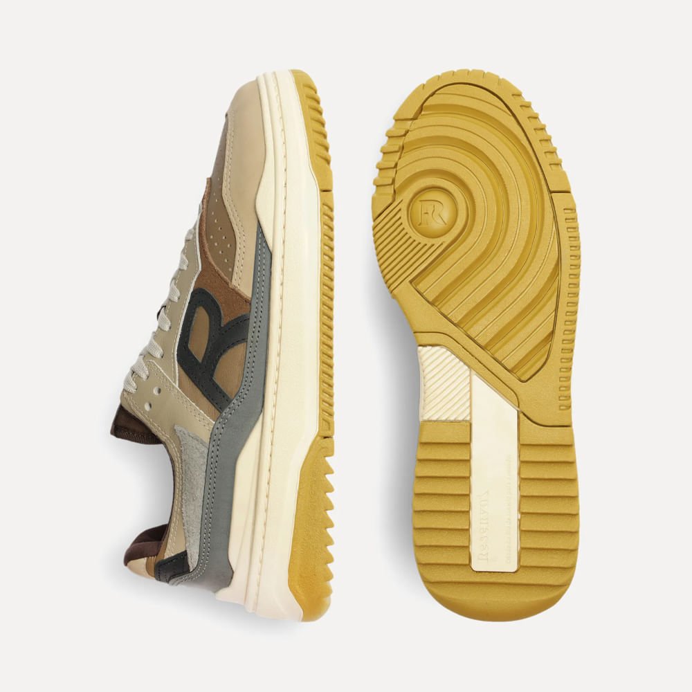 Tênis Casual R-Broox Marrom 4