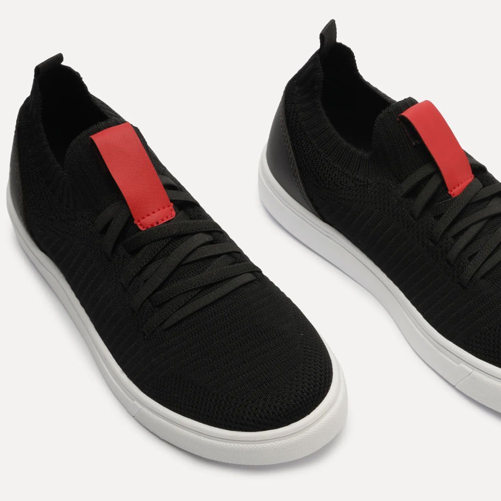 Tênis Casual Nexus Knit Preto 3