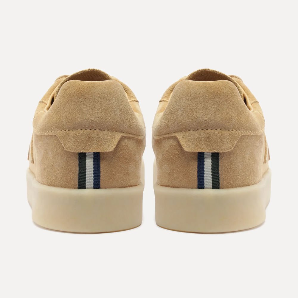 Tênis Casual R-Vintage Suede Bege 2