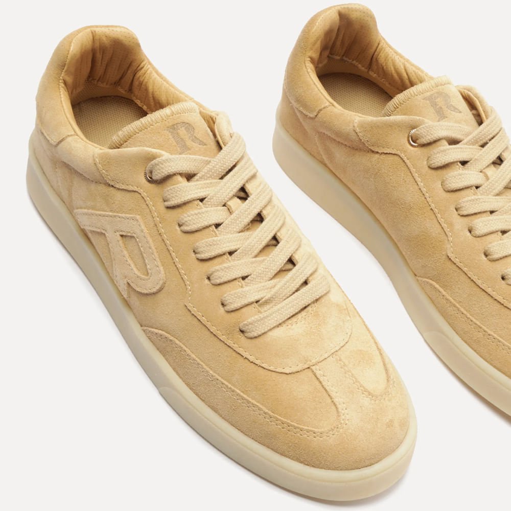 Tênis Casual R-Vintage Suede Bege 3