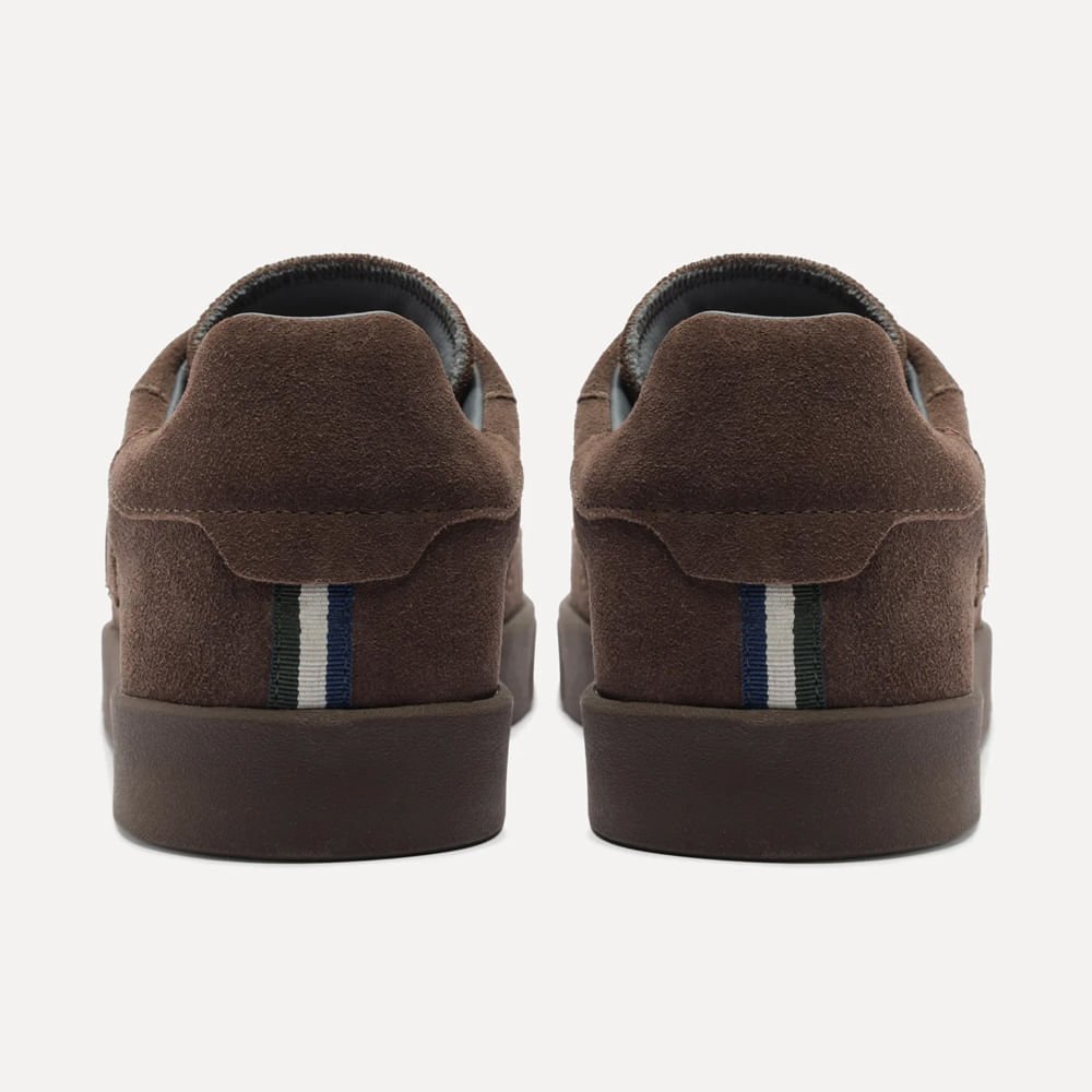 Tênis Casual R-Vintage Suede Marrom 2