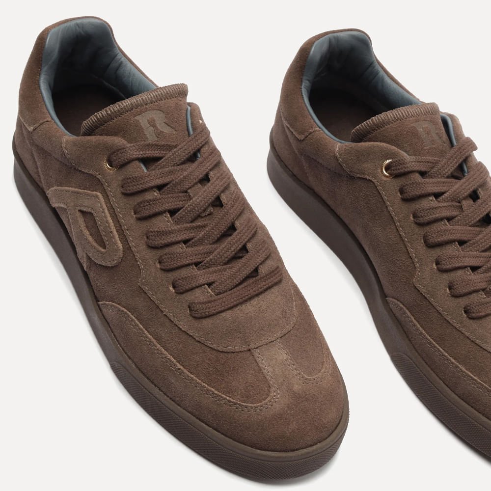 Tênis Casual R-Vintage Suede Marrom 3