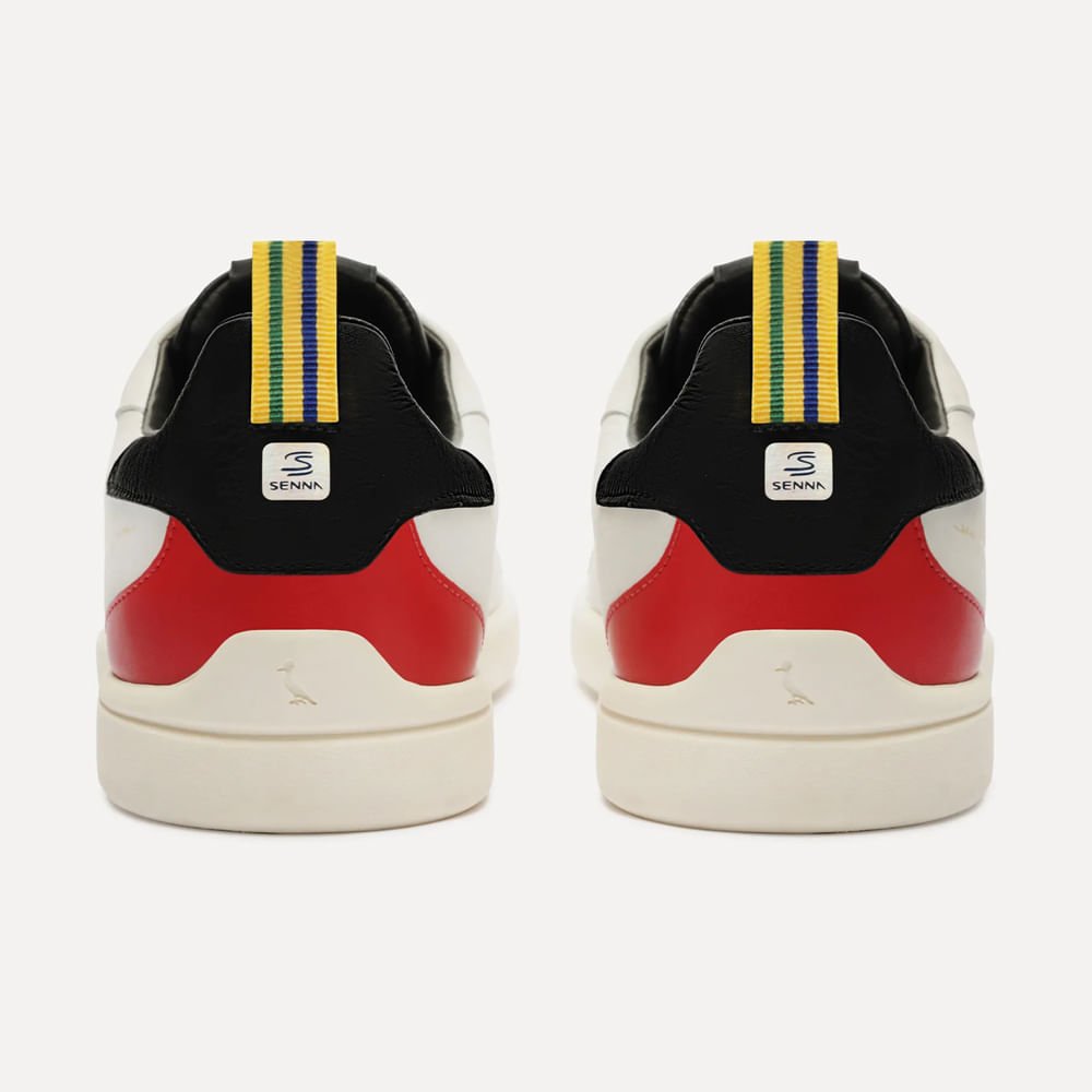 Tênis Casual Heritage Senna Branco 2