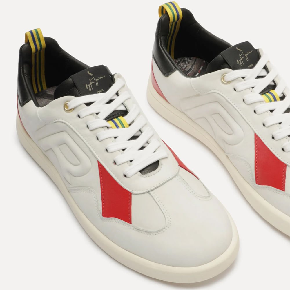 Tênis Casual Heritage Senna Branco 3