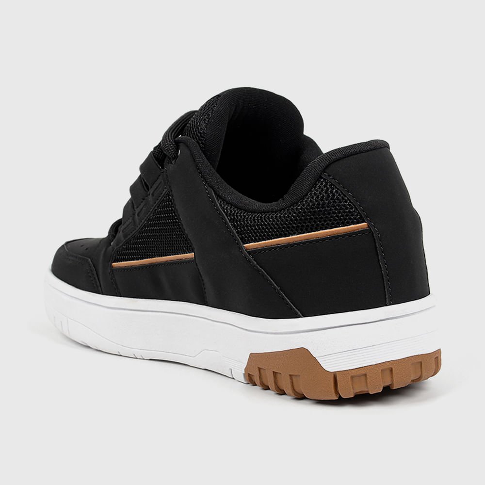 Tênis Casual Estilo Preto 5