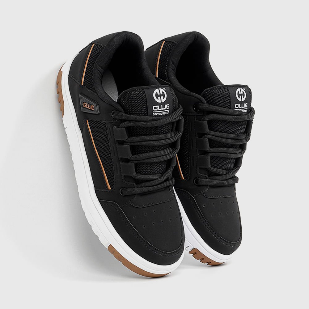 Tênis Casual Estilo Preto 6