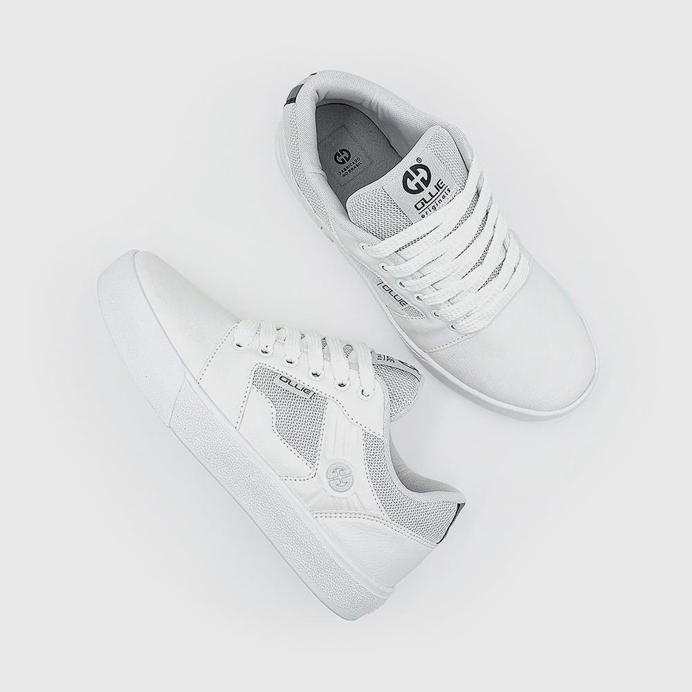 Tênis Casual Branco 7