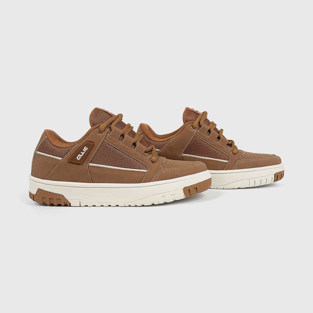 Tênis Casual Estilo Marrom 2