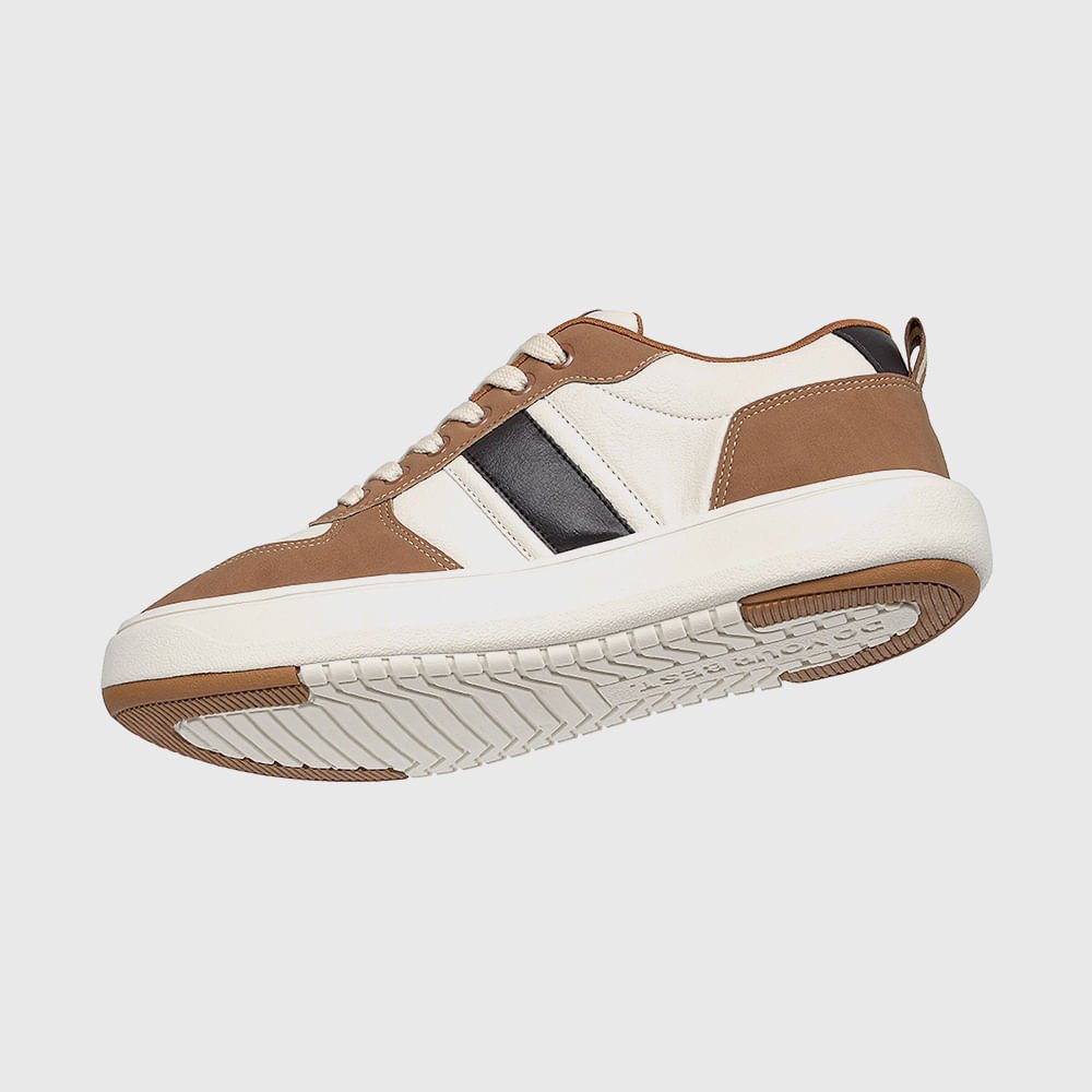 Sapatênis Casual Moda Branco/Cinza 9