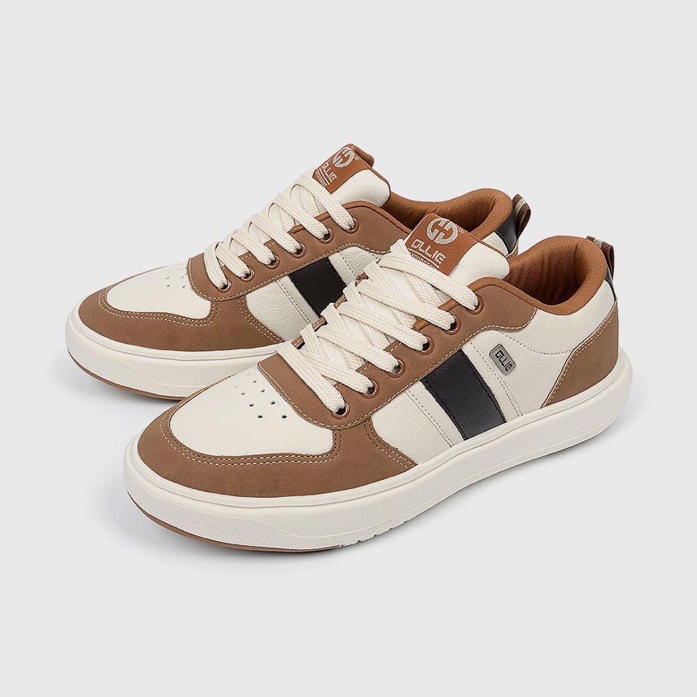 Sapatênis Casual Moda Branco/Cinza 10