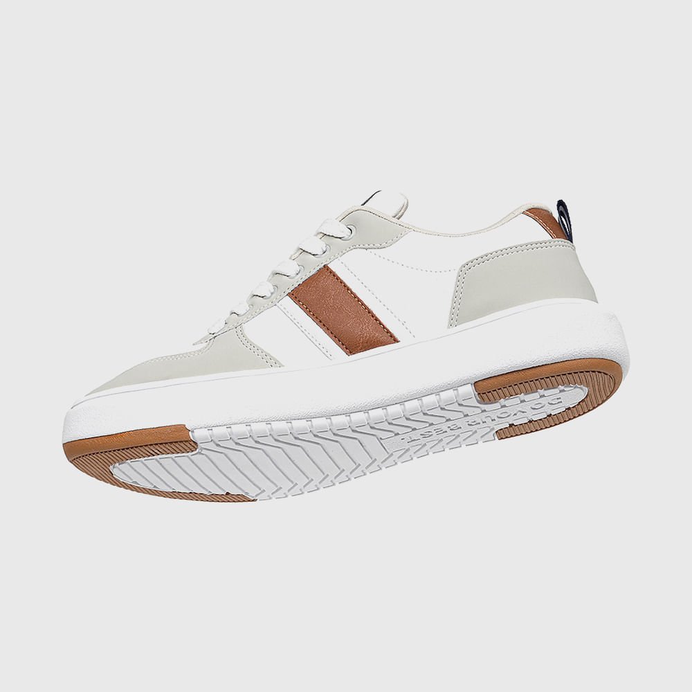 Sapatênis Casual Moda Branco 9