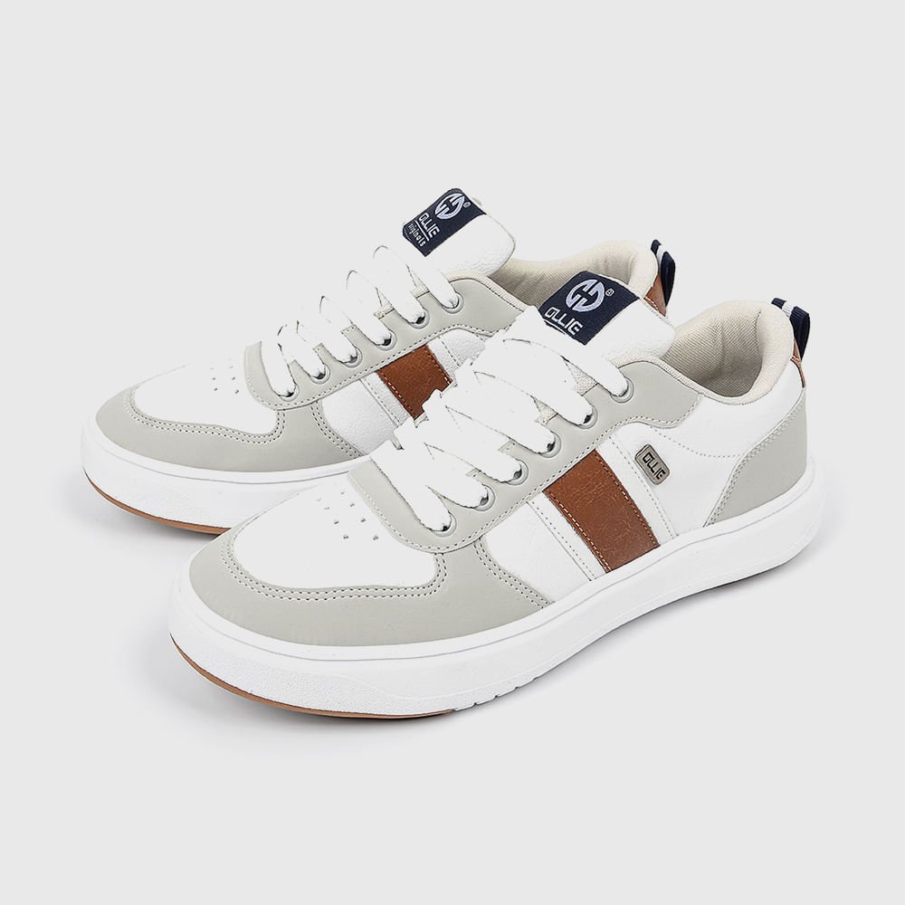 Sapatênis Casual Moda Branco 10