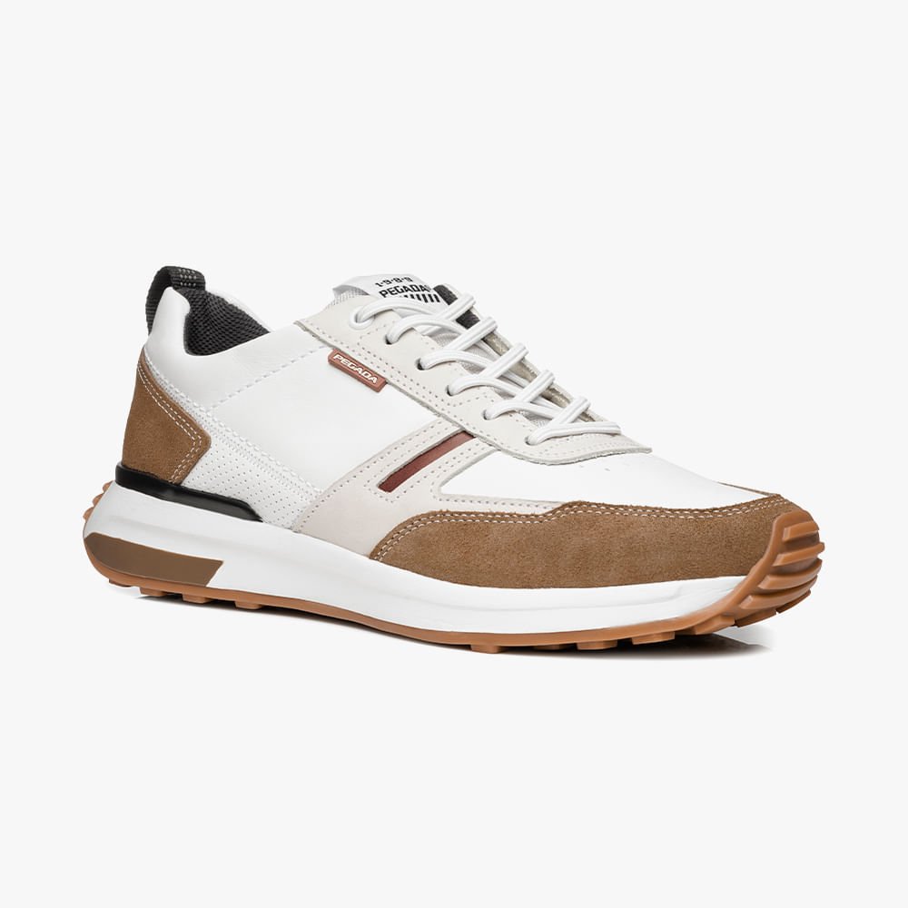 Sapatênis Casual Recortes Branco 2