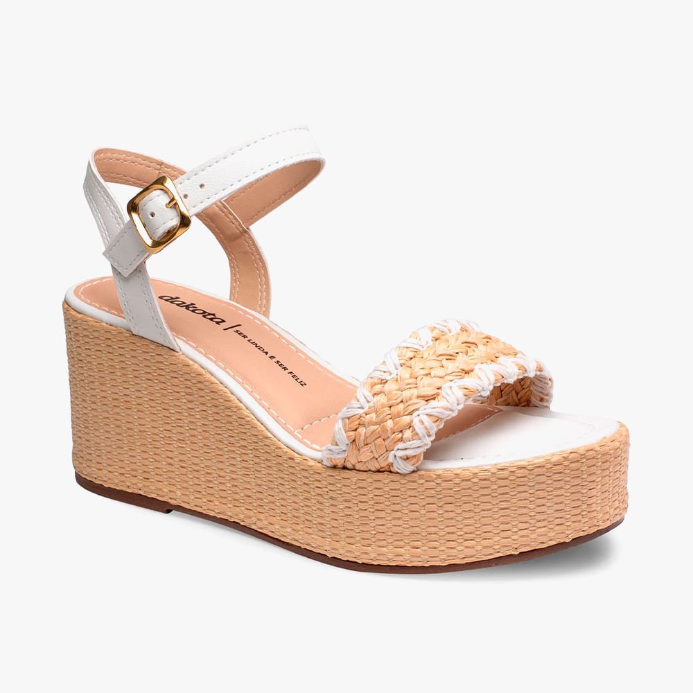 Sandália Anabela Trama