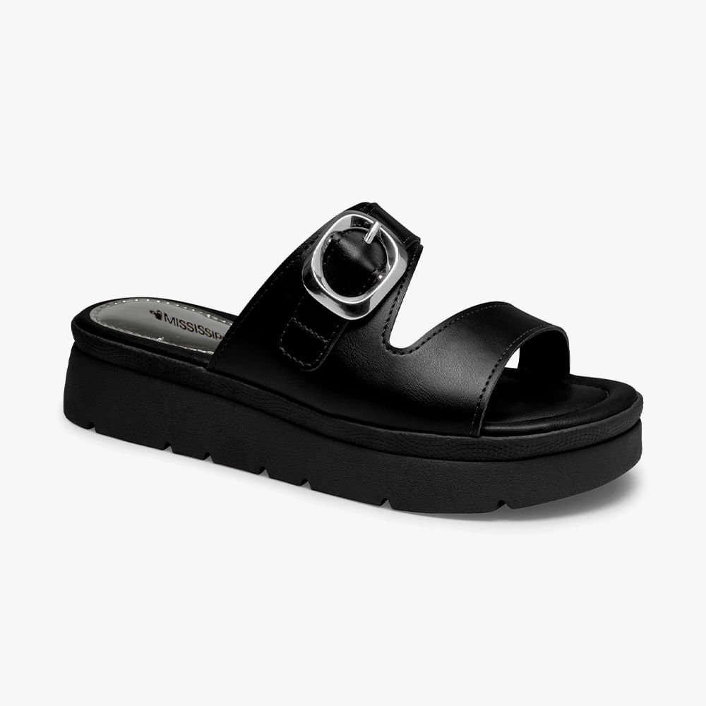 Tamanco Flatform Fivela