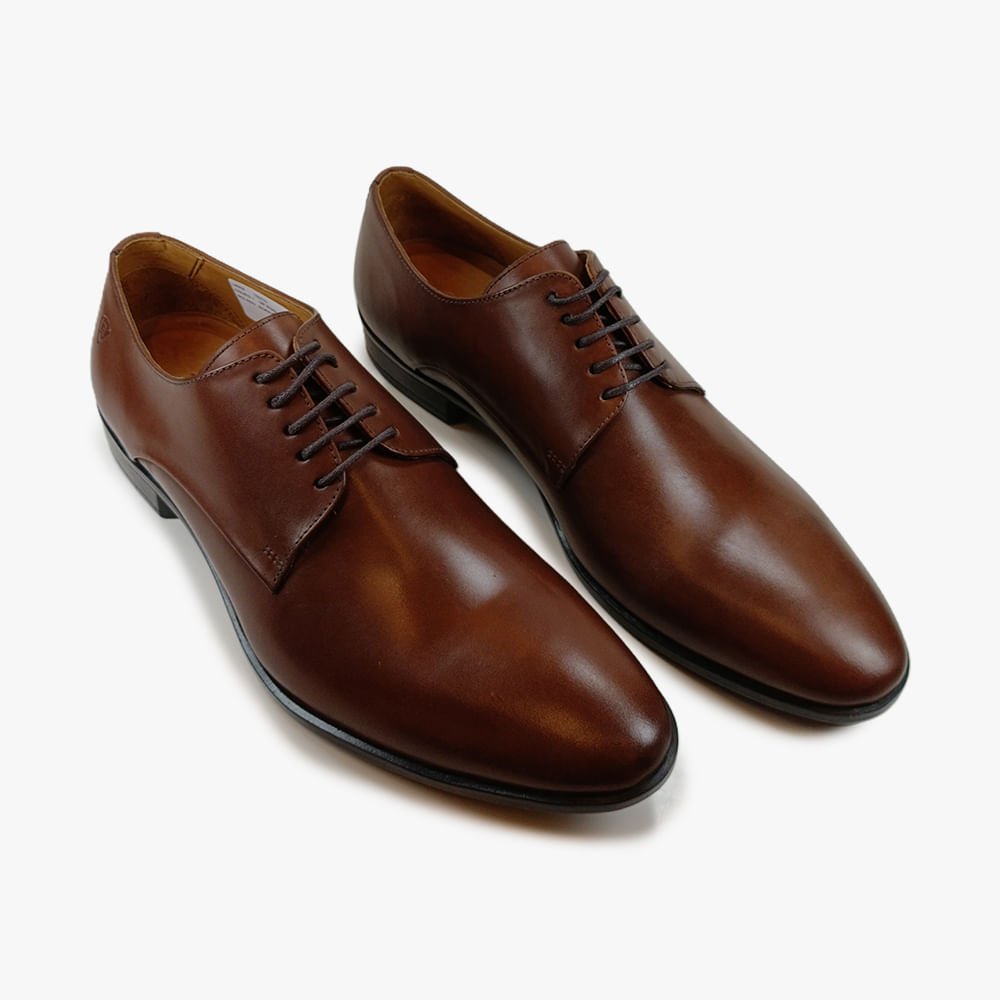Sapato Social com Cadarço Marrom 3