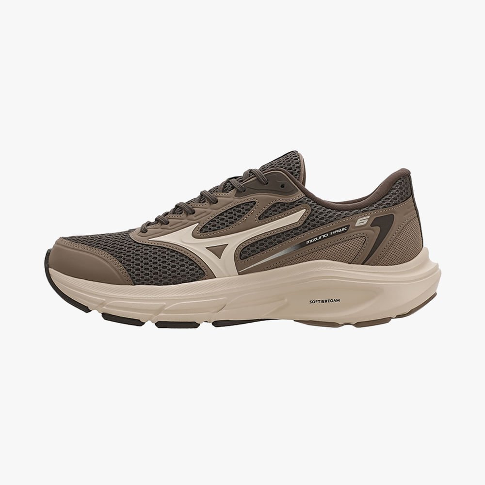 Tênis Casual Masculino Mizuno Hawk 6 Marrom 2