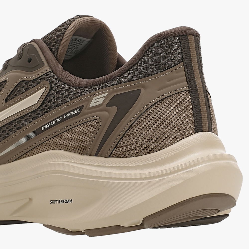 Tênis Casual Masculino Mizuno Hawk 6 Marrom 5