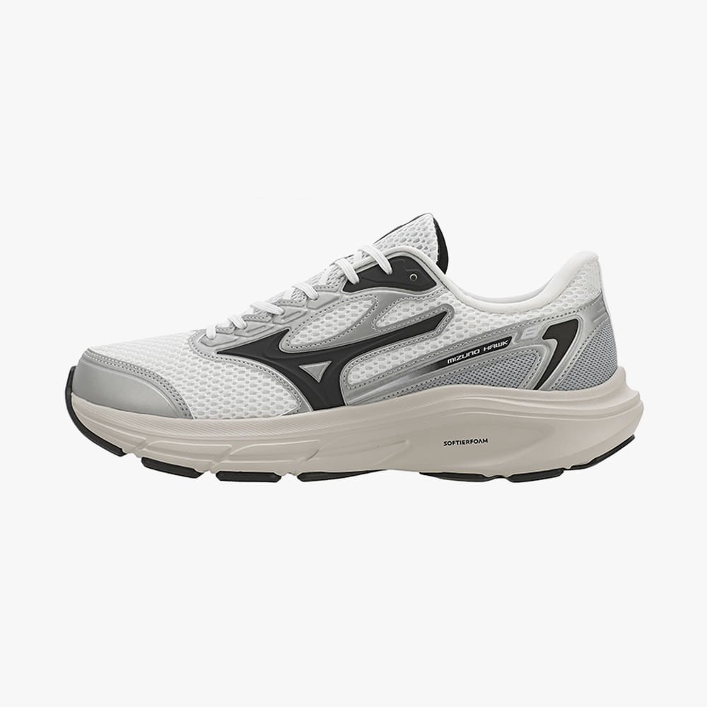 Tênis Casual Masculino Mizuno Hawk 6 Prata 2