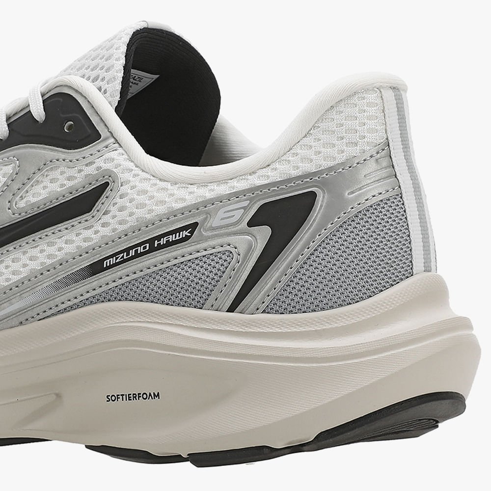 Tênis Casual Masculino Mizuno Hawk 6 Prata 5