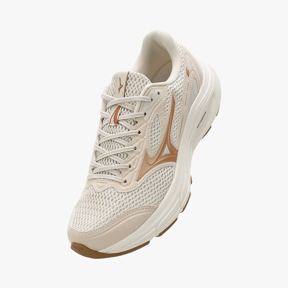 Tênis Casual Masculino Mizuno Hawk 6 Bege 5