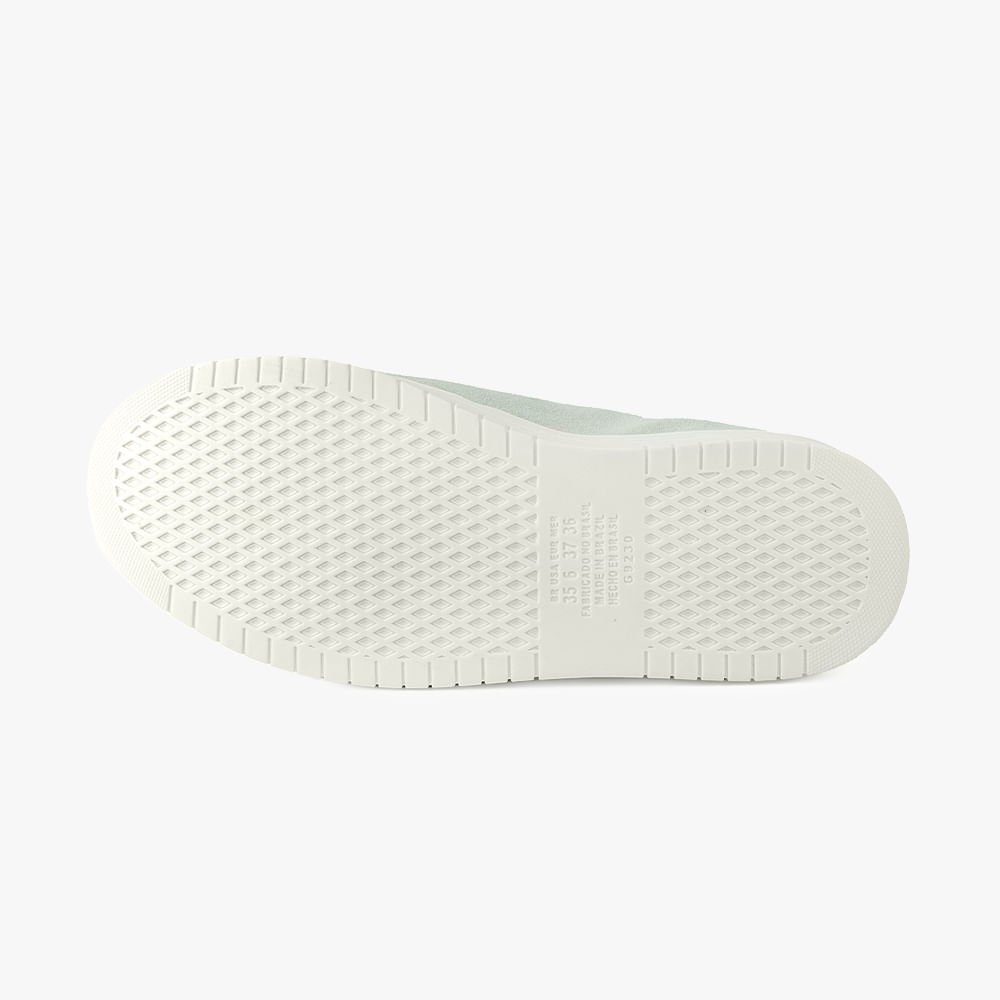 Tênis Casual Camurça Verde 5