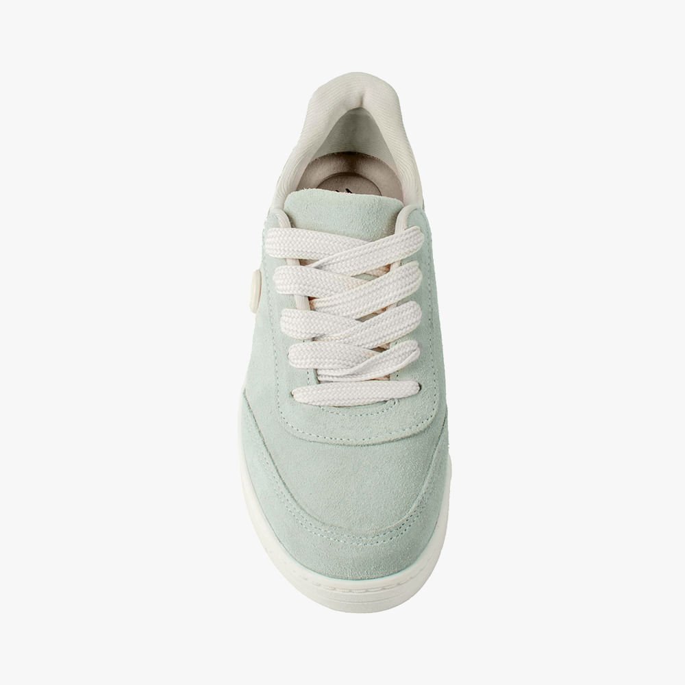 Tênis Casual Camurça Verde 6