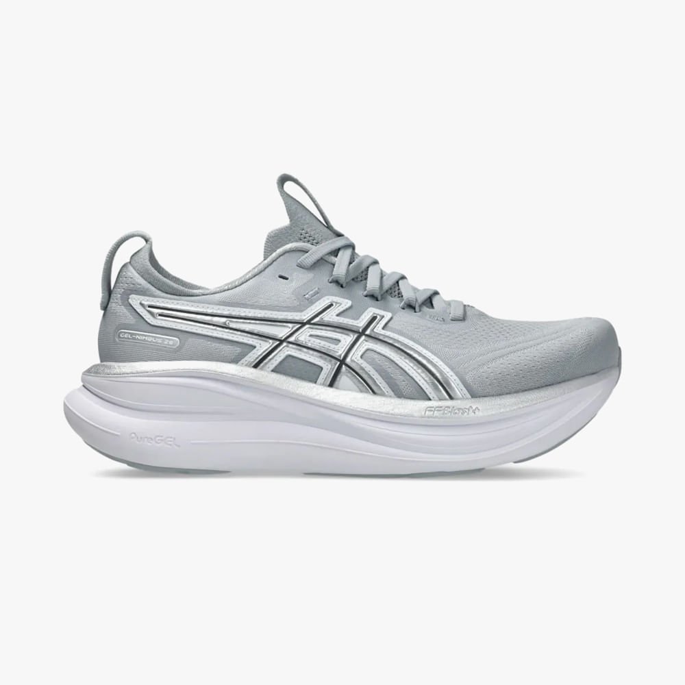 Tênis ASICS GEL Nimbus 28 Platinum Masculino