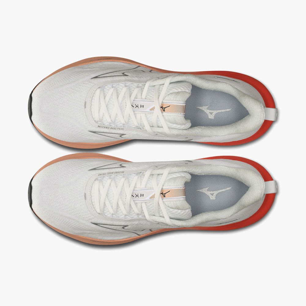 Tênis de Corrida Masculino Mizuno Base Prime Branco 5
