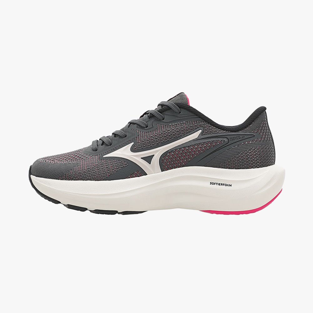 Tênis de Corrida Mizuno Virtue 2 Feminino Cinza 2