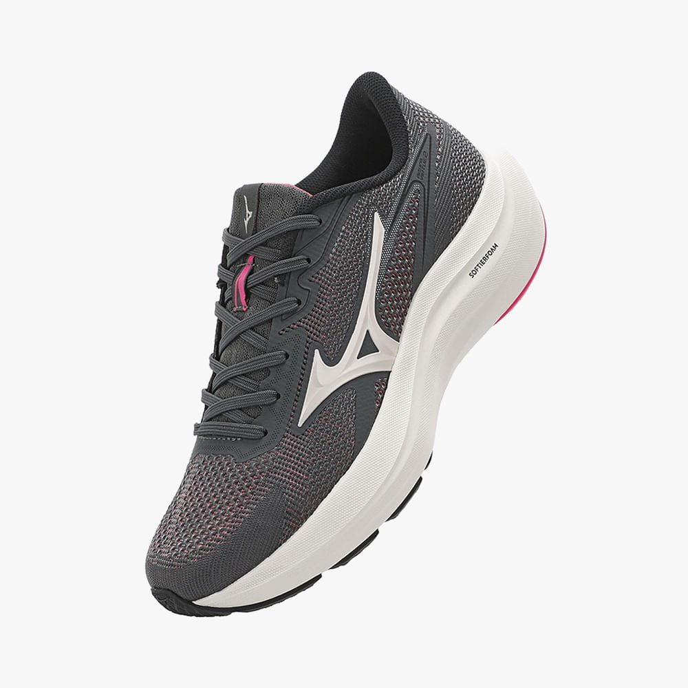 Tênis de Corrida Mizuno Virtue 2 Feminino Cinza 6