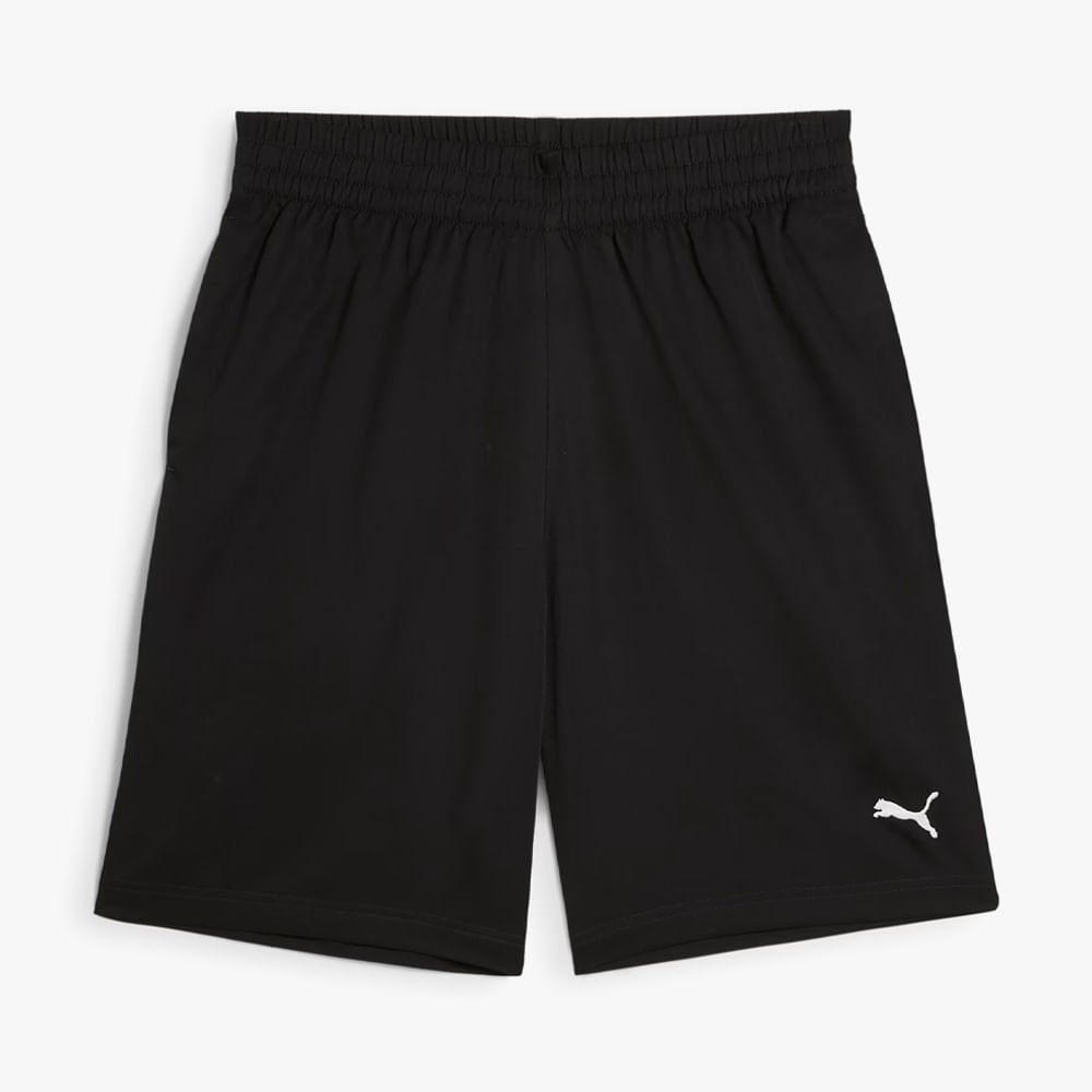 Bermuda Esportiva Logo Lateral Pequena Preto 4