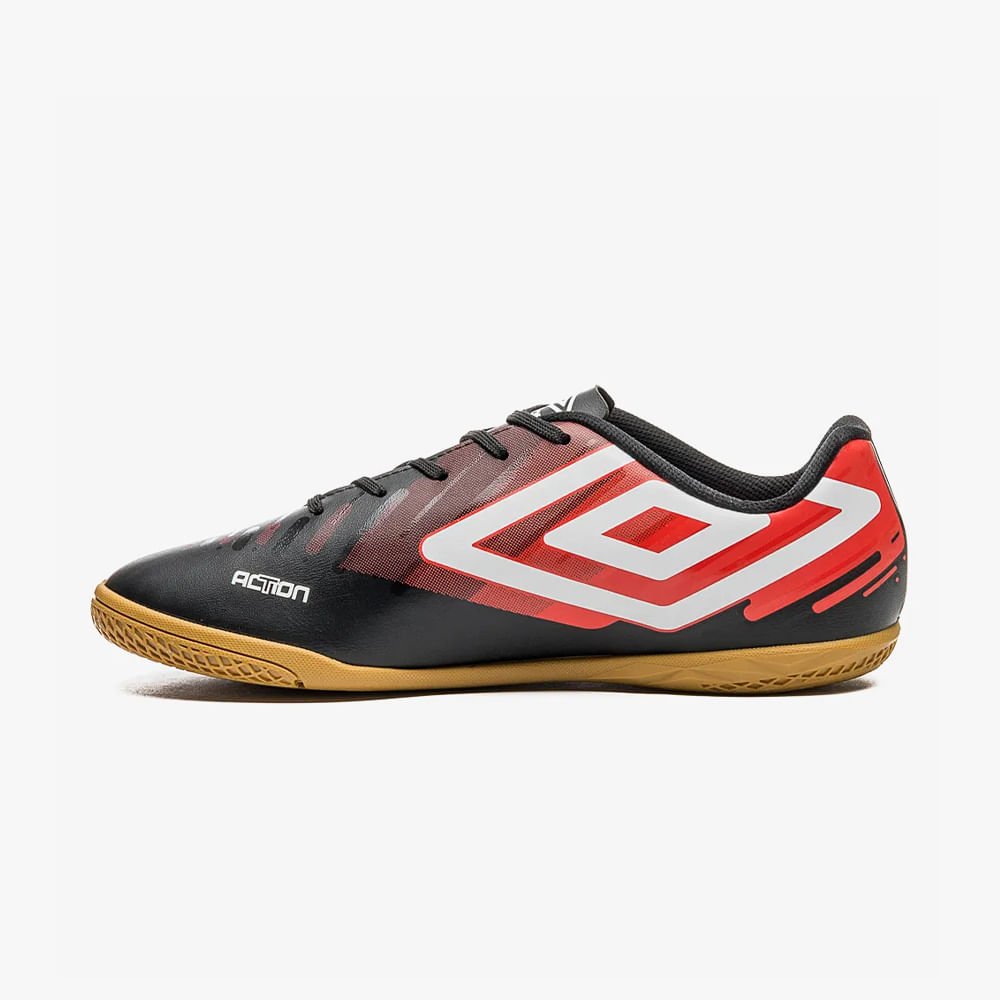 Chuteira Futsal Action Preto 2