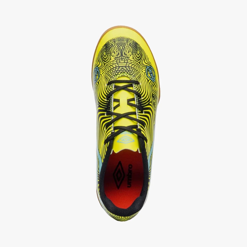 Chuteira Umbro Orbit Society Masculina Amarelo 4