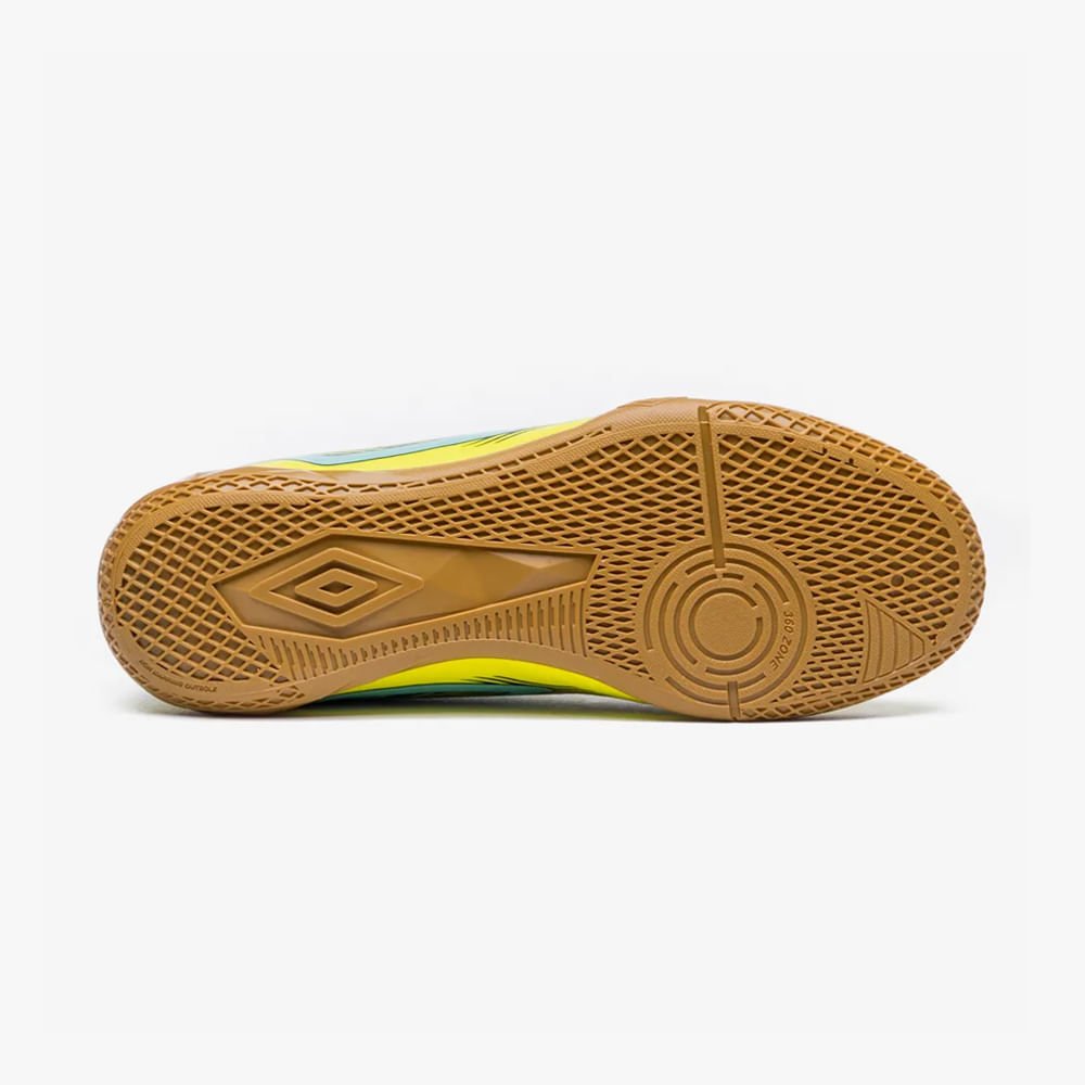 Chuteira Umbro Orbit Society Masculina Amarelo 5