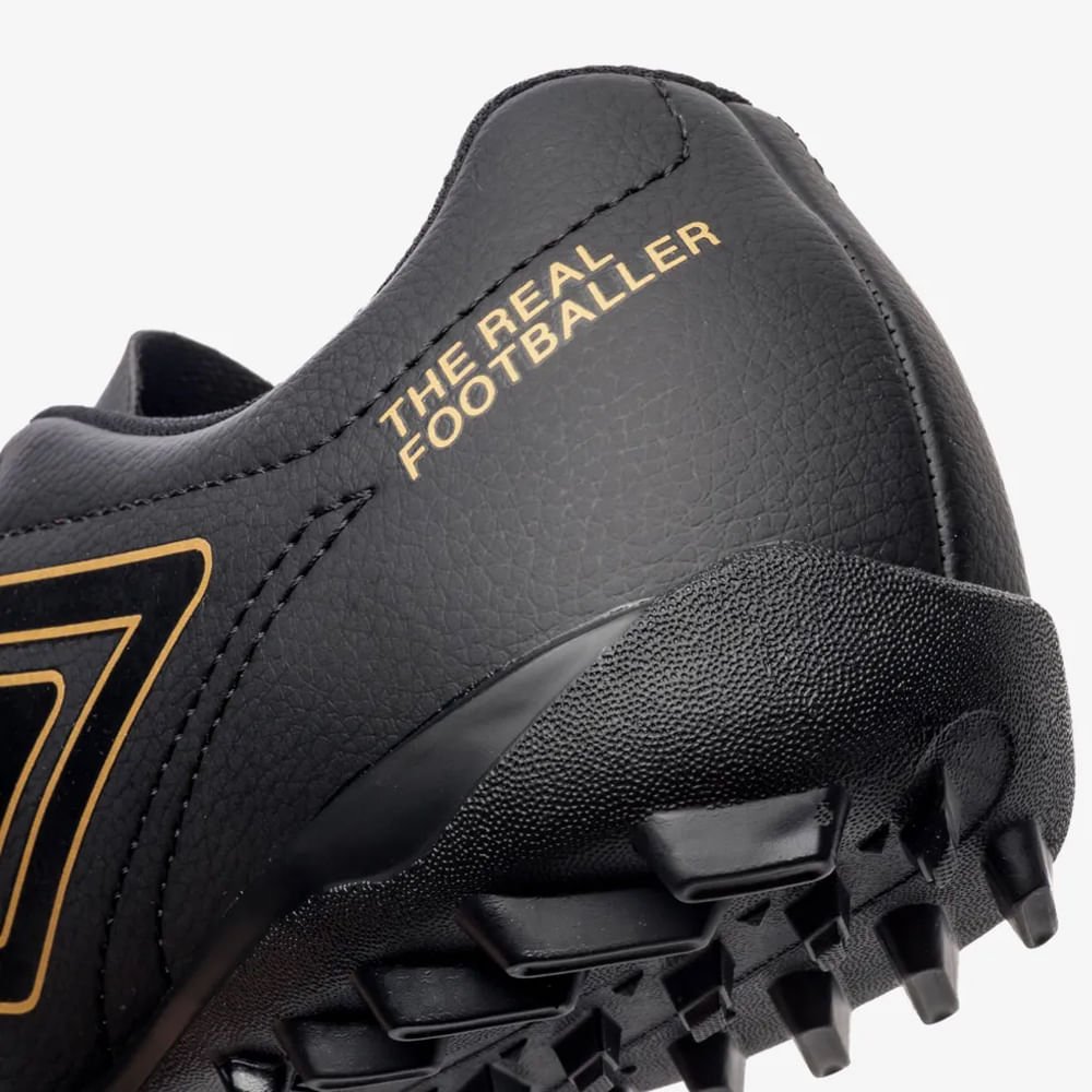 Chuteira Society Class Footballer Preto 8