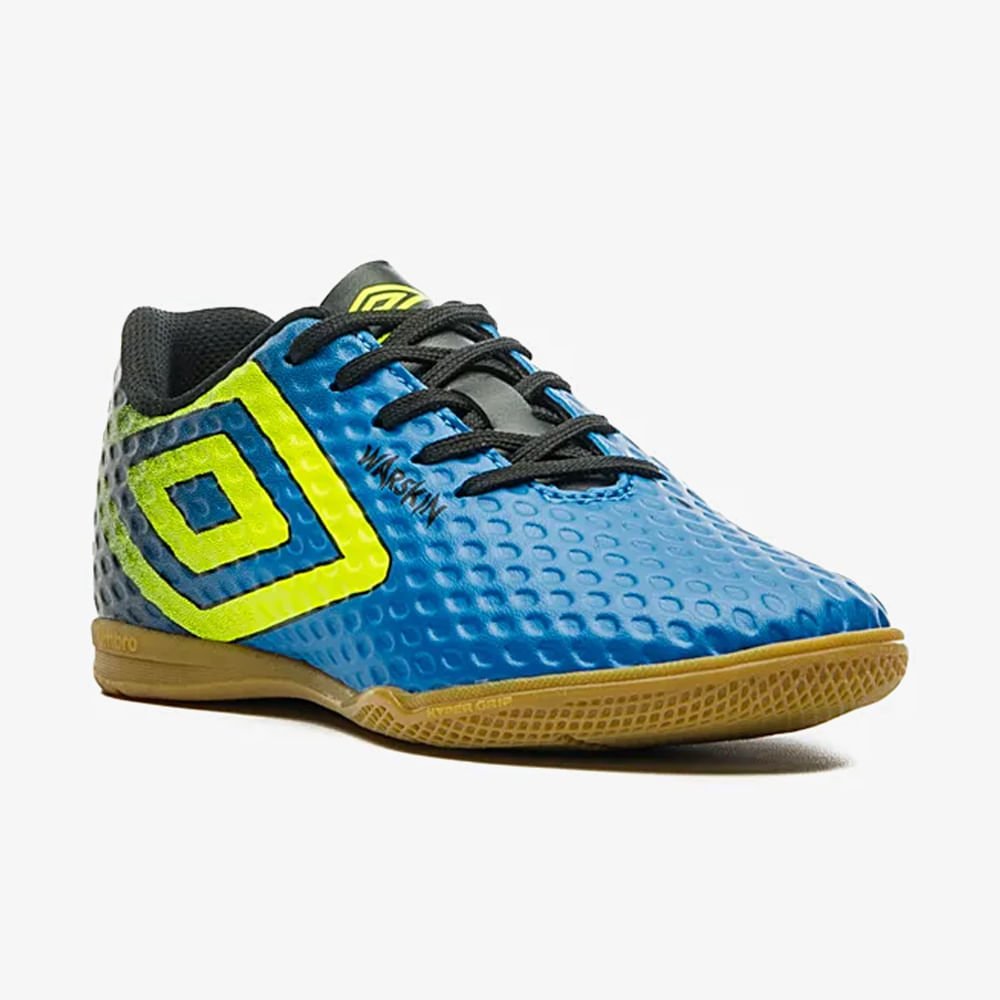 Chuteira Futsal Warskin Jr Azul 3