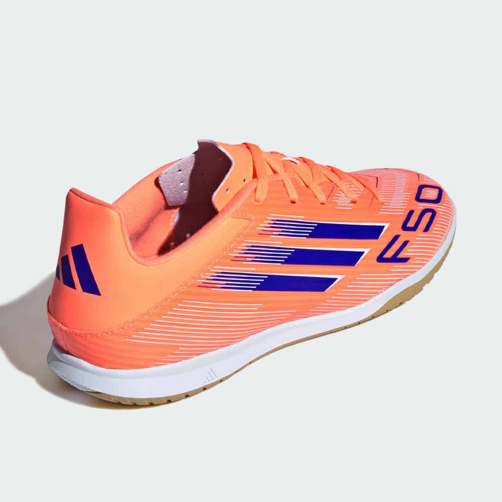 Chuteira F50 Club Futsal Adidas Masculino Laranja 6