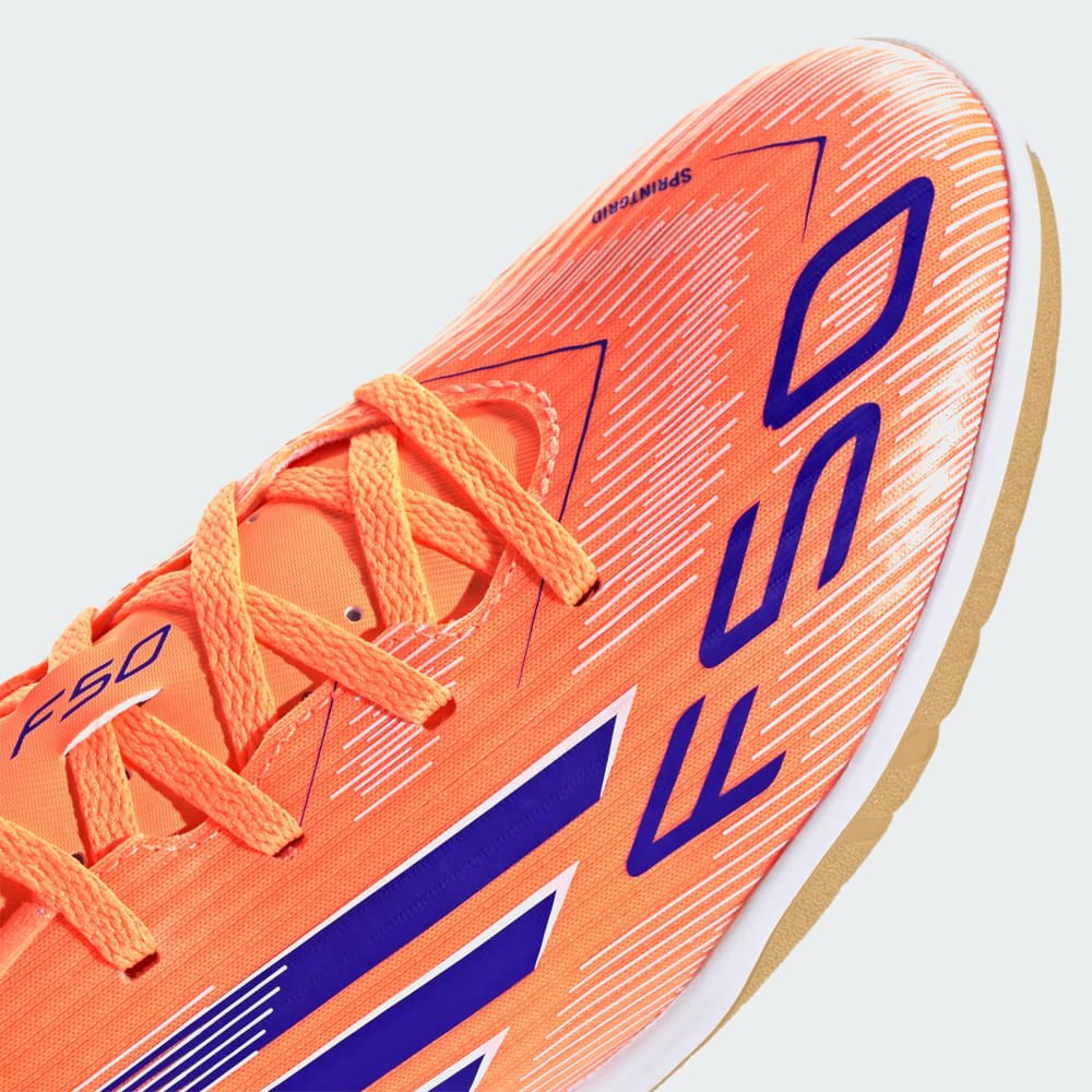 Chuteira F50 Club Futsal Adidas Masculino Laranja 9