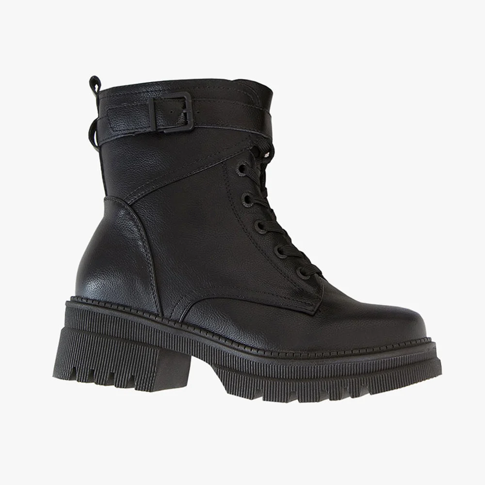 Bota Coturno Tratorada