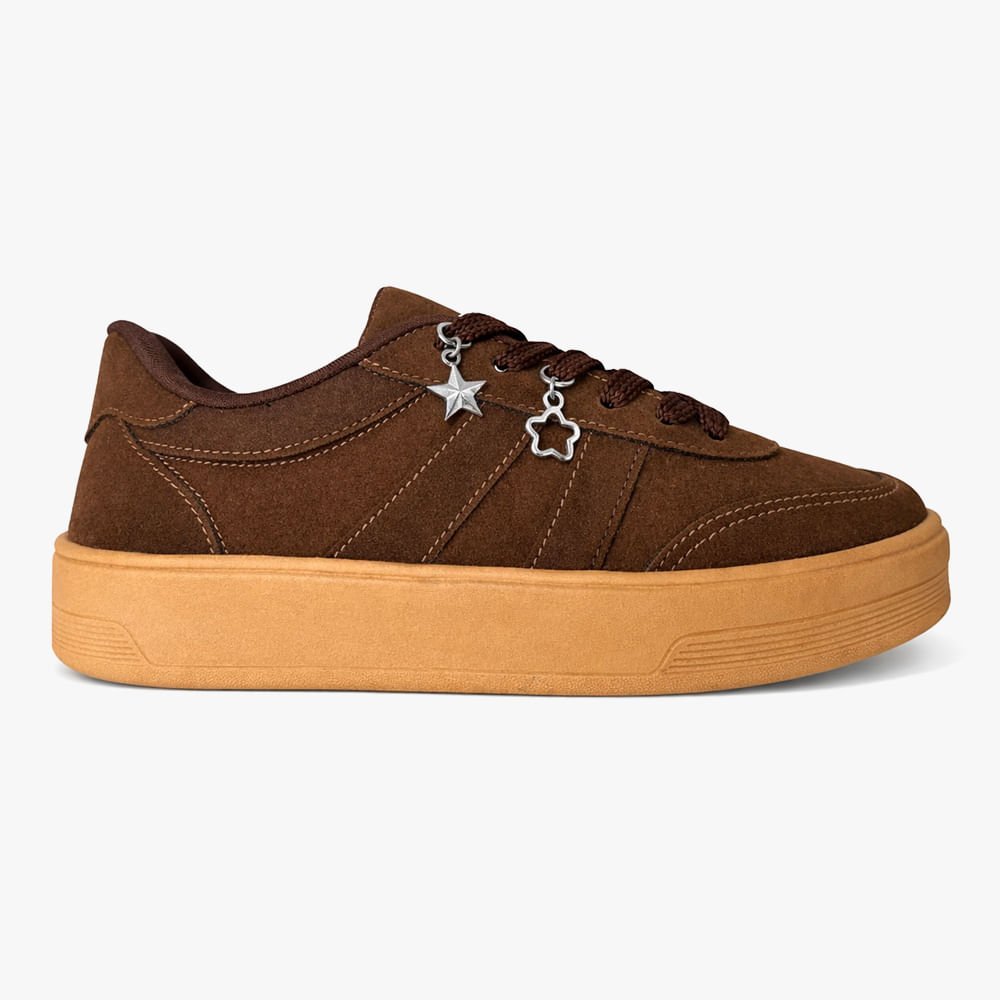 Tênis Casual Pingente Estrela