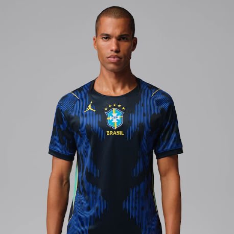 Camisa Brasil Jordan II 2026/27 Torcedor Pro Masculina