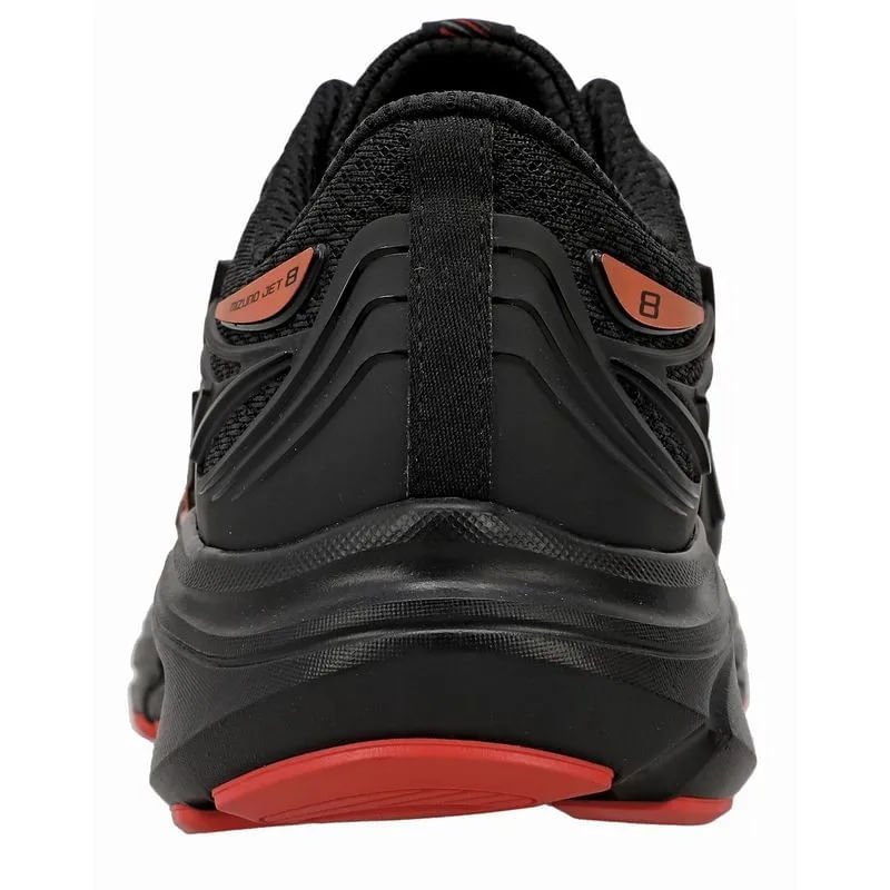 Tênis Mizuno Jet 8 Corrida Masculino Preto/Vermelho 3