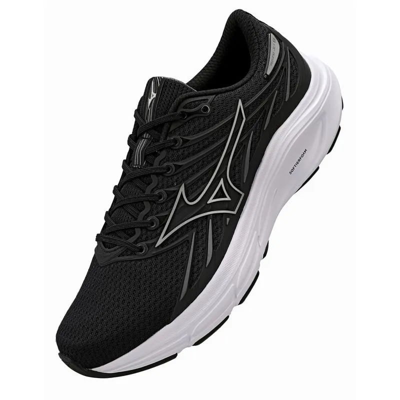 Tênis Mizuno Jet 8 Corrida Masculino Preto/Prata 4
