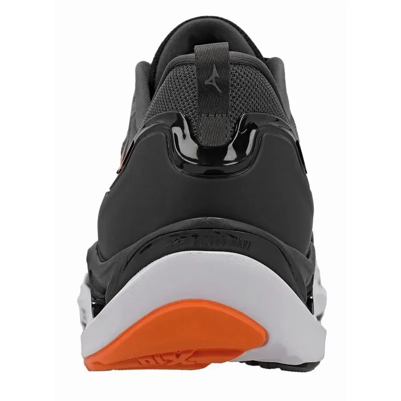 Tênis de Corrida Mizuno Wave Stratos 3 Masculino Preto/Cinza 3