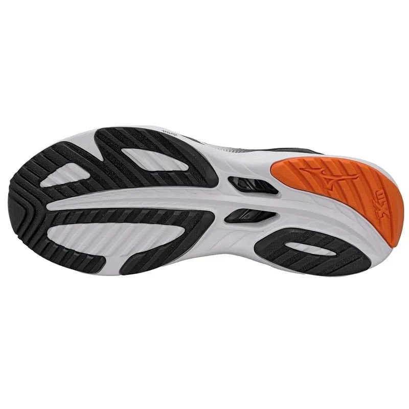 Tênis de Corrida Mizuno Wave Stratos 3 Masculino Preto/Cinza 8